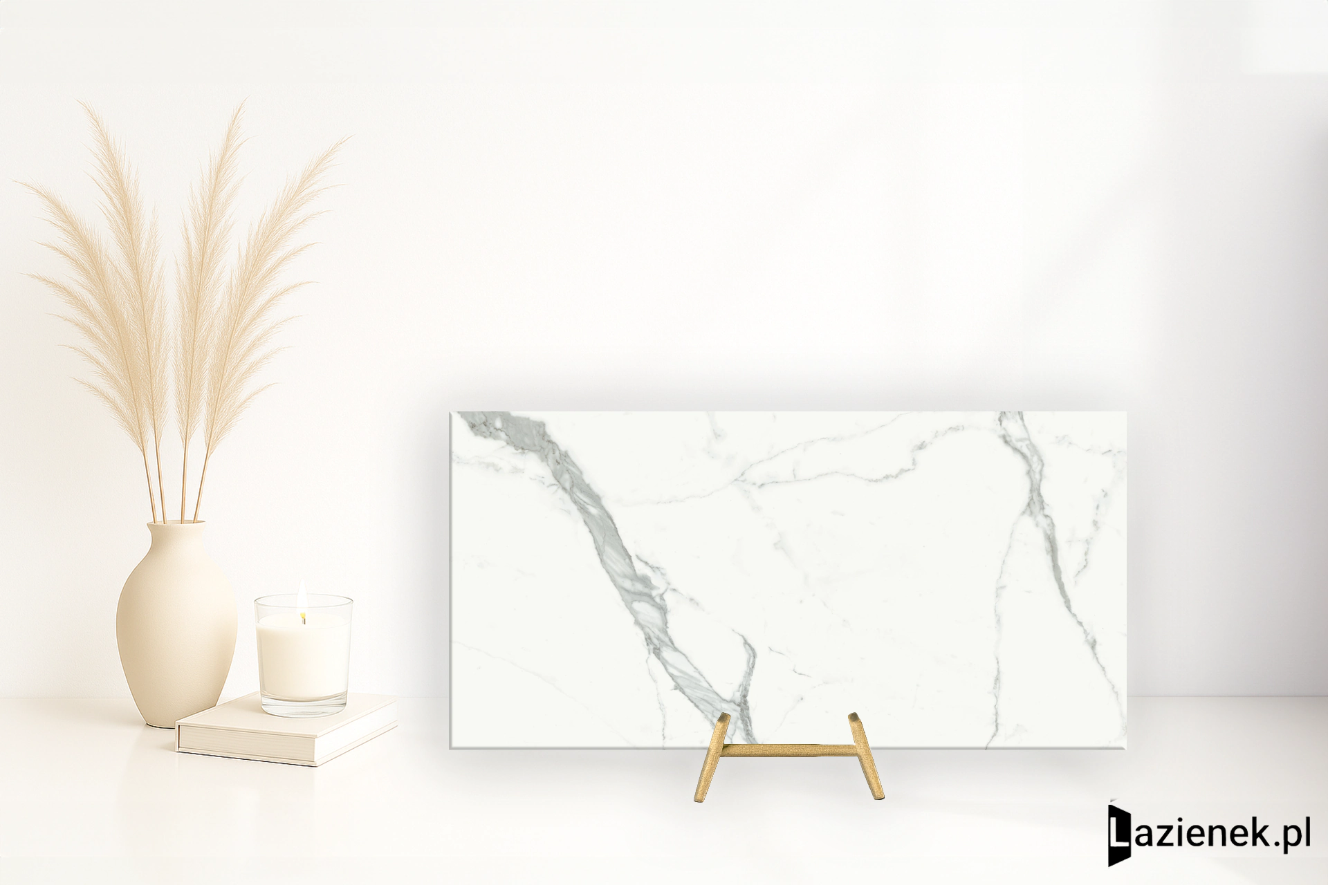 Graniti Fiandre Marble Lab Calacatta Statuario naturalna 60x120 cm gr. 8 mm - płytka rektyfikowana / AS192X864